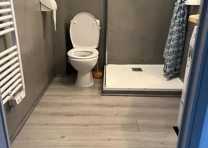 Grand Rez De Jardin Avec Parking A 5 Min A Pieds De La Et Commerces 公寓 *